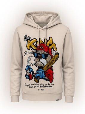 Left Point NWT graphic hoodie, small